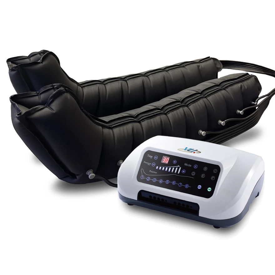 Health Care Leg Massage Products 8 Airbags Sports Recovery Compression Boots for Improved Circulation
