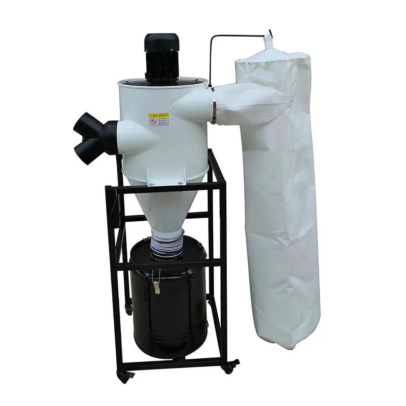 750W-2.2KW Industrial Mobile Bag Filter Dust Collector Engraving Machine Cyclone Vacuum Cleaner