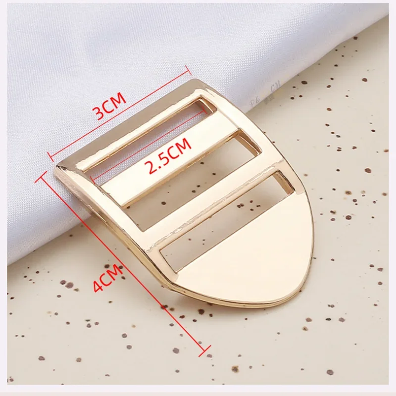 Multi-purpose Metal Stair Buttons Thick Zinc Alloy Adjustable Buckle DIY Belt Backpack Shoulder Strap Accessories