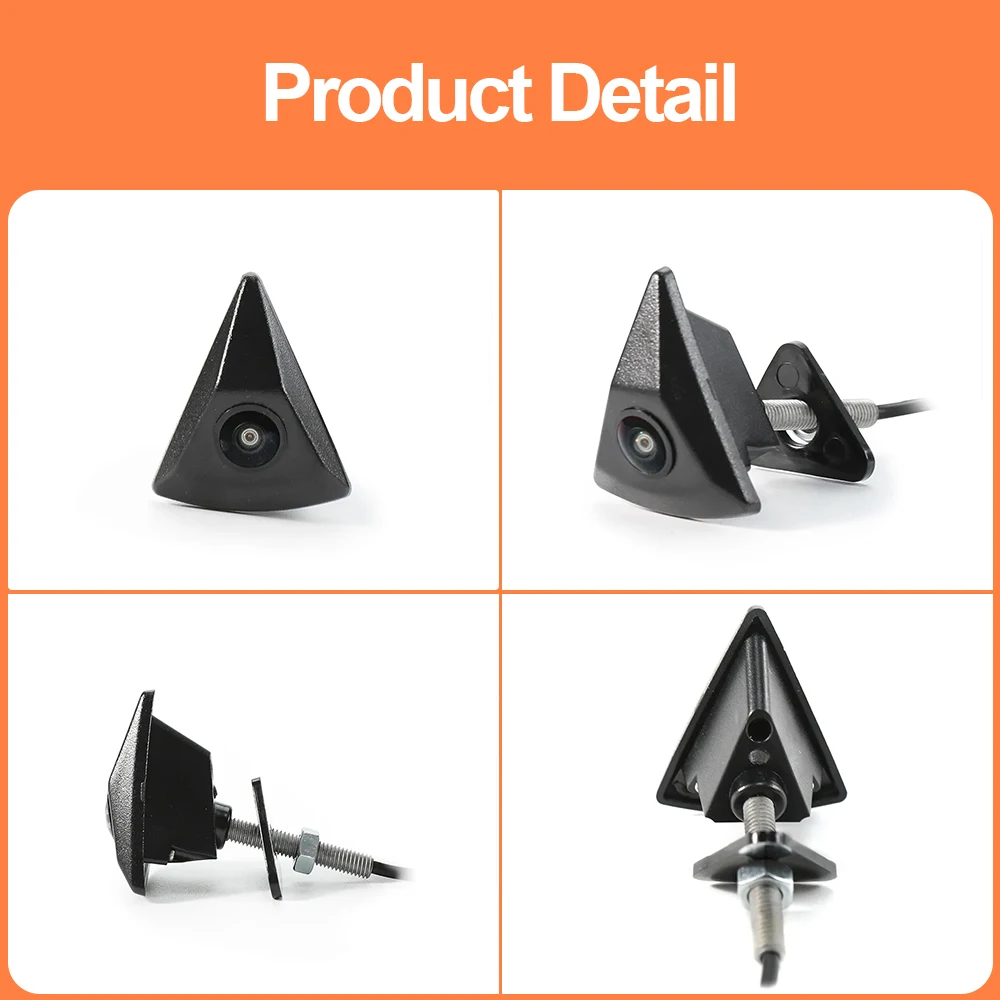 

For Volkswagen Universal Car Front View Camera AHD 1080P Night Vision Color Fisheye Glass Lens 150° Waterproof Parking Monitor