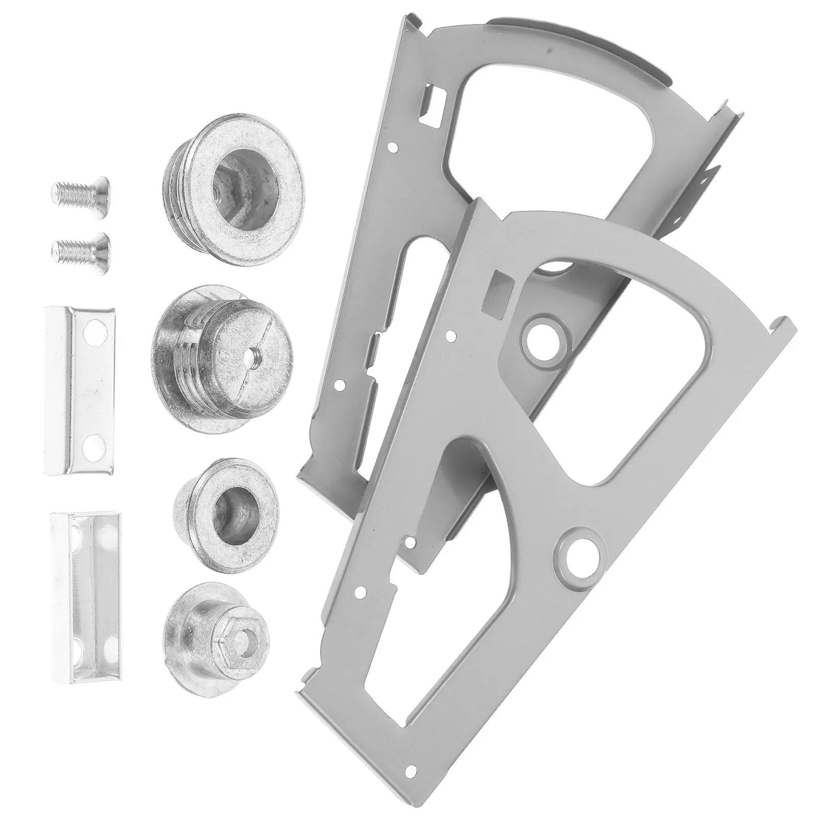 

2Pcs Stainless Steel Shoe Cabinet Hinges Heavy Duty Replacement Furniture Drawer Hardware Turning Rack Support Accessories