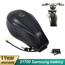 Samsungセル付きの大容量バッテリー,60V, 20Ah, 25Ah, 48V, 52V, 36V,スーパー73電動自転車用,350W-2000W, 21700