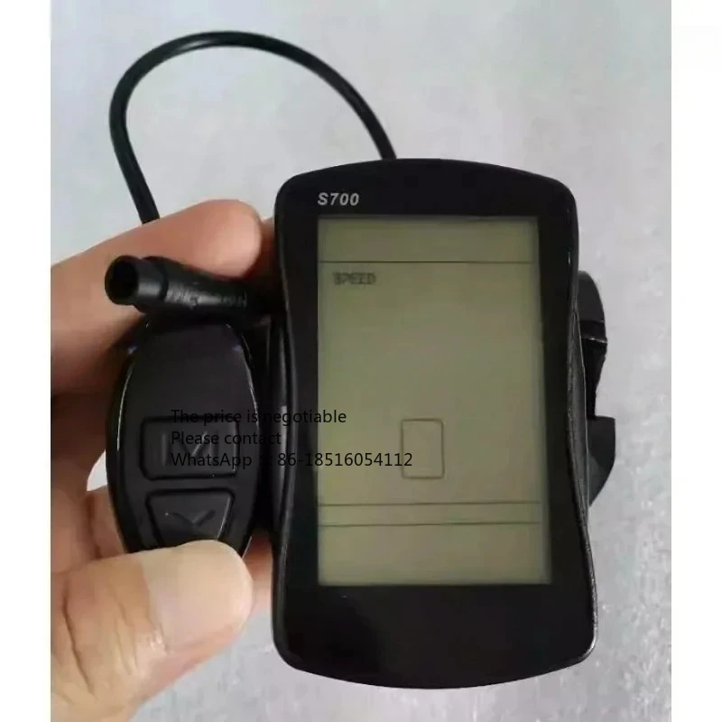 

48V universal blue Kress LANKELEISI Electric bicycle S700 lithium battery car LCD liquid crystal meter