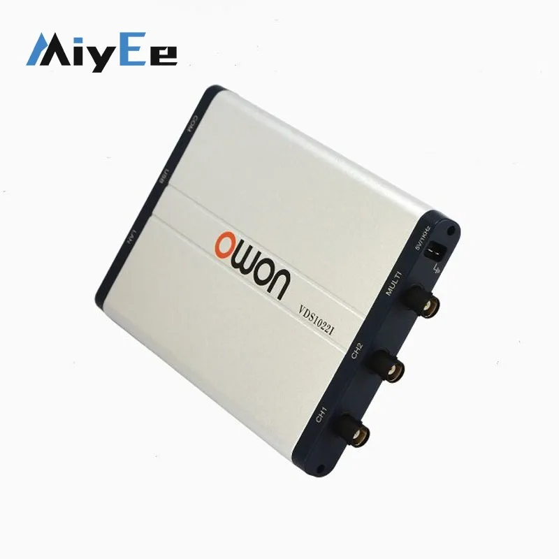 Miyee OWON VDS1022I Isolated USB PC Virtual Oscilloscope 25MHz 100MSa/s Ultra‑thin Multi‑Trigger Portable Digital Scope