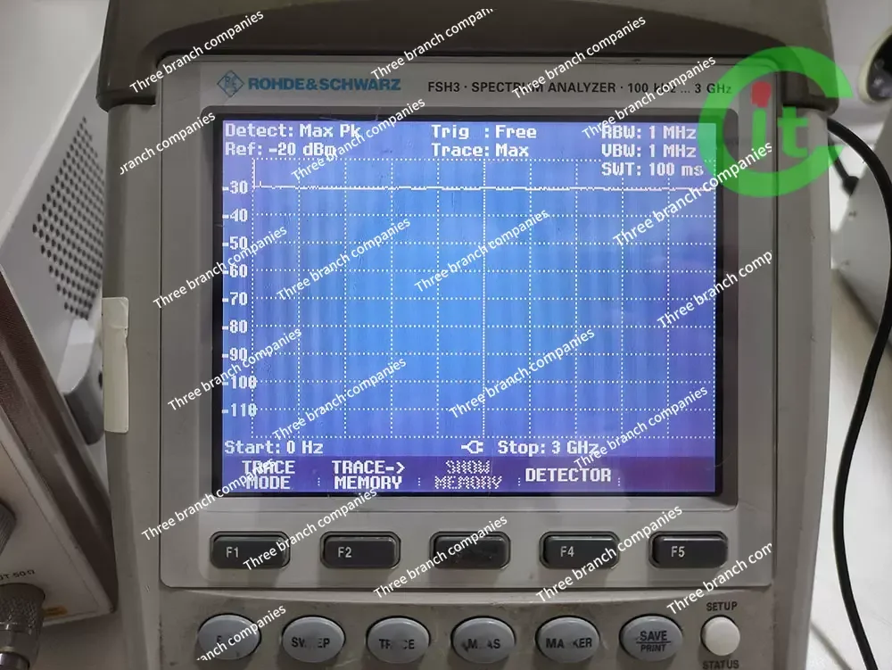 Fsh3 Handheld Spectrum Analyzer R & S Fsh3 100khz-3ghz