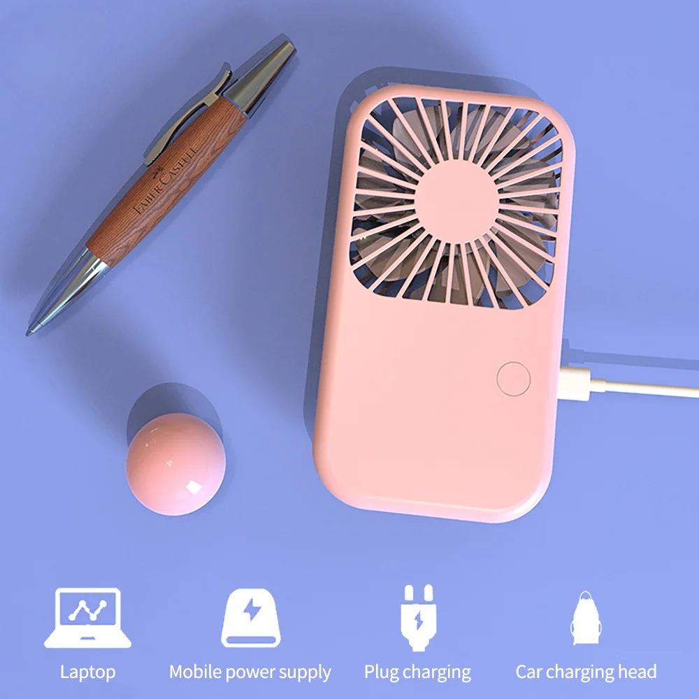 Mini ventilatore tascabile portatile da viaggio all'aperto