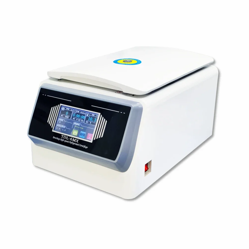 iTDL-6MX Intelligent Touch Screen Benchtop Low Speed Refrigerated Centrifuge Lab Centrifuge Machine