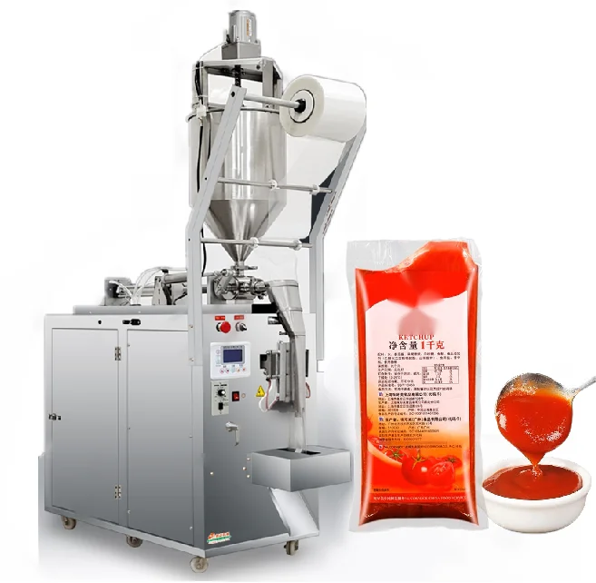 

BRENU Free Design to Door No Trouble Good Feedback Multi-Function Ketchup Jam Tomato Sauce Paste Sachet Bag Packing Machine