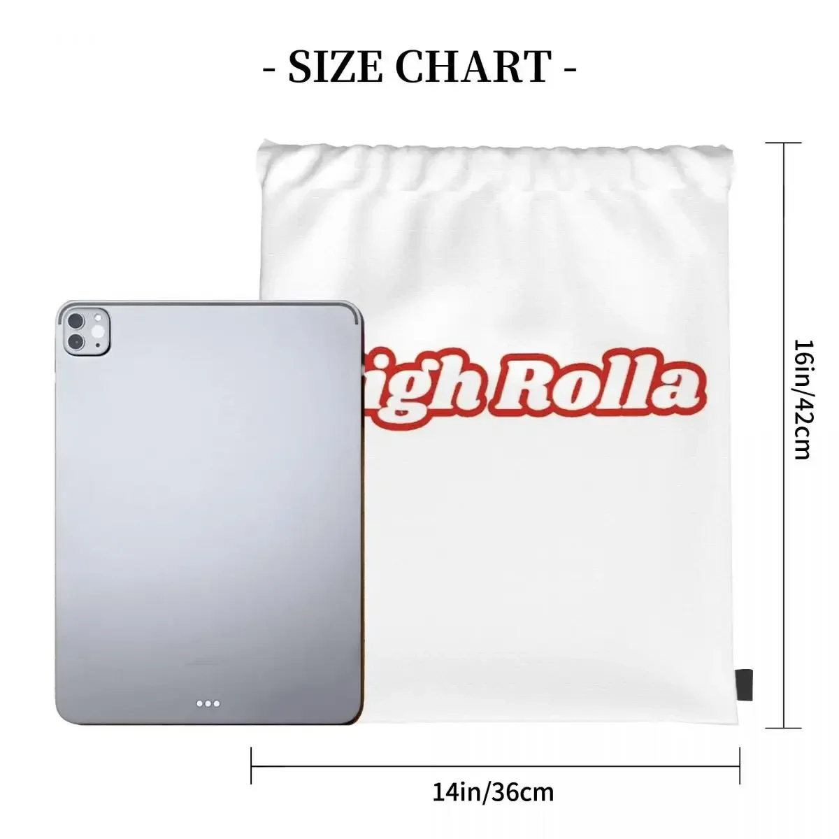 High Rolla Gear Backpacks Multi-function Drawstring Bags Drawstring Bundle Pocket Sports Bag BookBag For Man Woman School