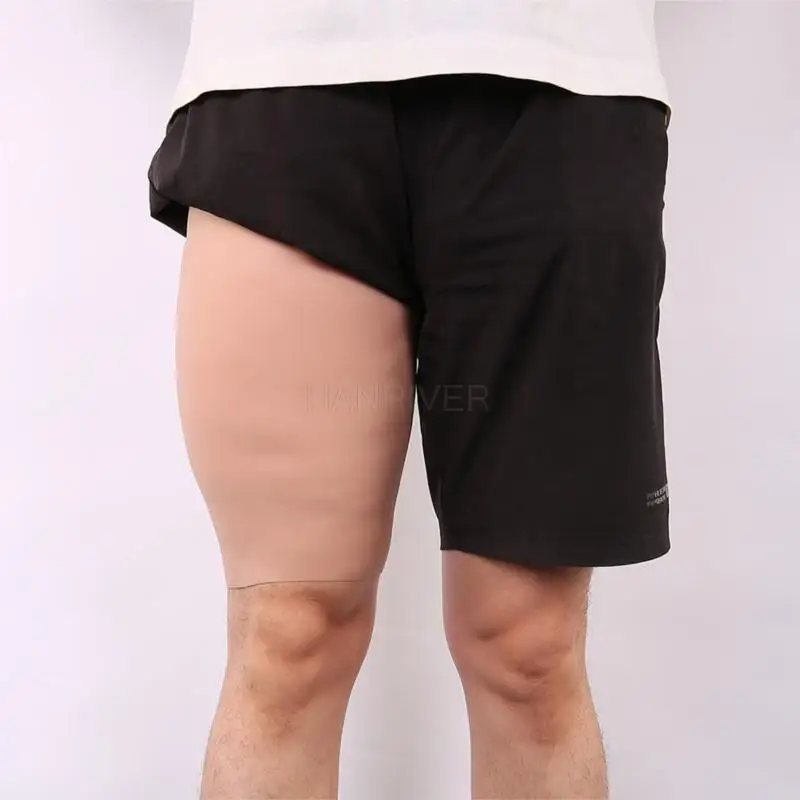 Silicone leg enhancement cover thigh modification elasticity increase birthmark scar cover cover leg enhancement and crotch cove