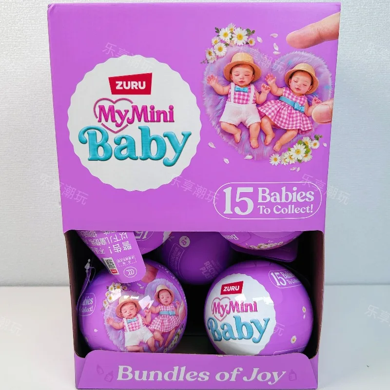 دمية المفاجآت الجديدة ZURU Surprise Series 2 My Mini Baby هدية العيد للأطفال #2