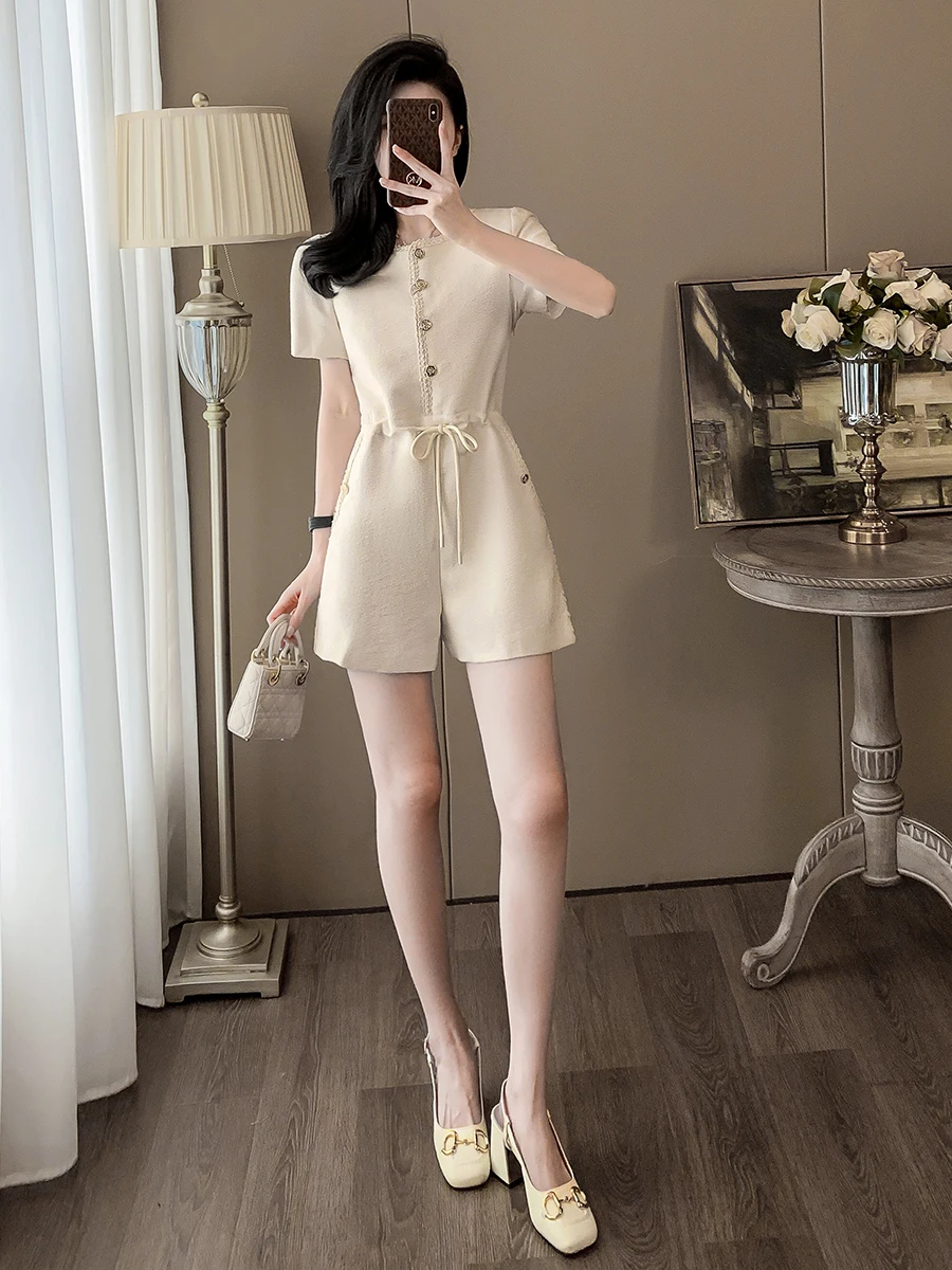 

Летняя мода, повседневная утягивающая рабочая одежда Agel Godd Sle, цельные брюки, женский цельный костюм для миниатюрных Ele