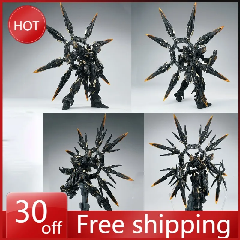 

Wanxiang Transmutation Black Apocalypse 1/100 Alloy Pre Built Frame Assembly Model Chinese Original Mecha Children toys Gift