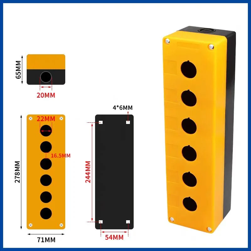 Variant: 6 Hole Yellow