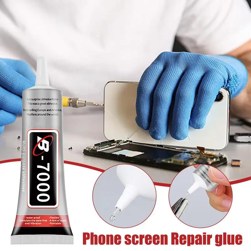 Adhesive Glue For Phone Repair B7000 Mobile Phone Screen Repair Glue Multifunctional Rhinestone and Fabric Adhesive for Phone