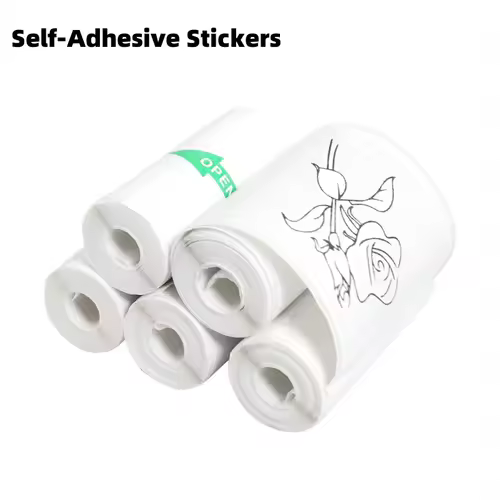 Portable thermal printer mini cat print photo pocket thermal label printer 58mm printing wireless Bluetooth Android iOS printers - Image 11