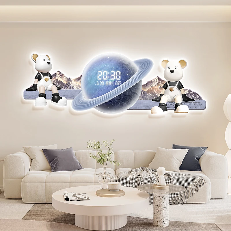 Quality Nordic Wall Clocks Unique Quiet Premium Mechanical Design Wall Clocks Aesthetic Kids Orologio Da Parete Home Furniture