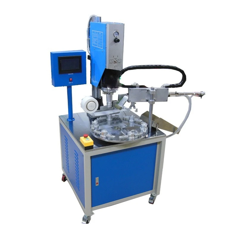 8-Station Turntable Automatic Plastic Ultrasonic Equipment Turntable Automatic Ultrasonic Welding Machine