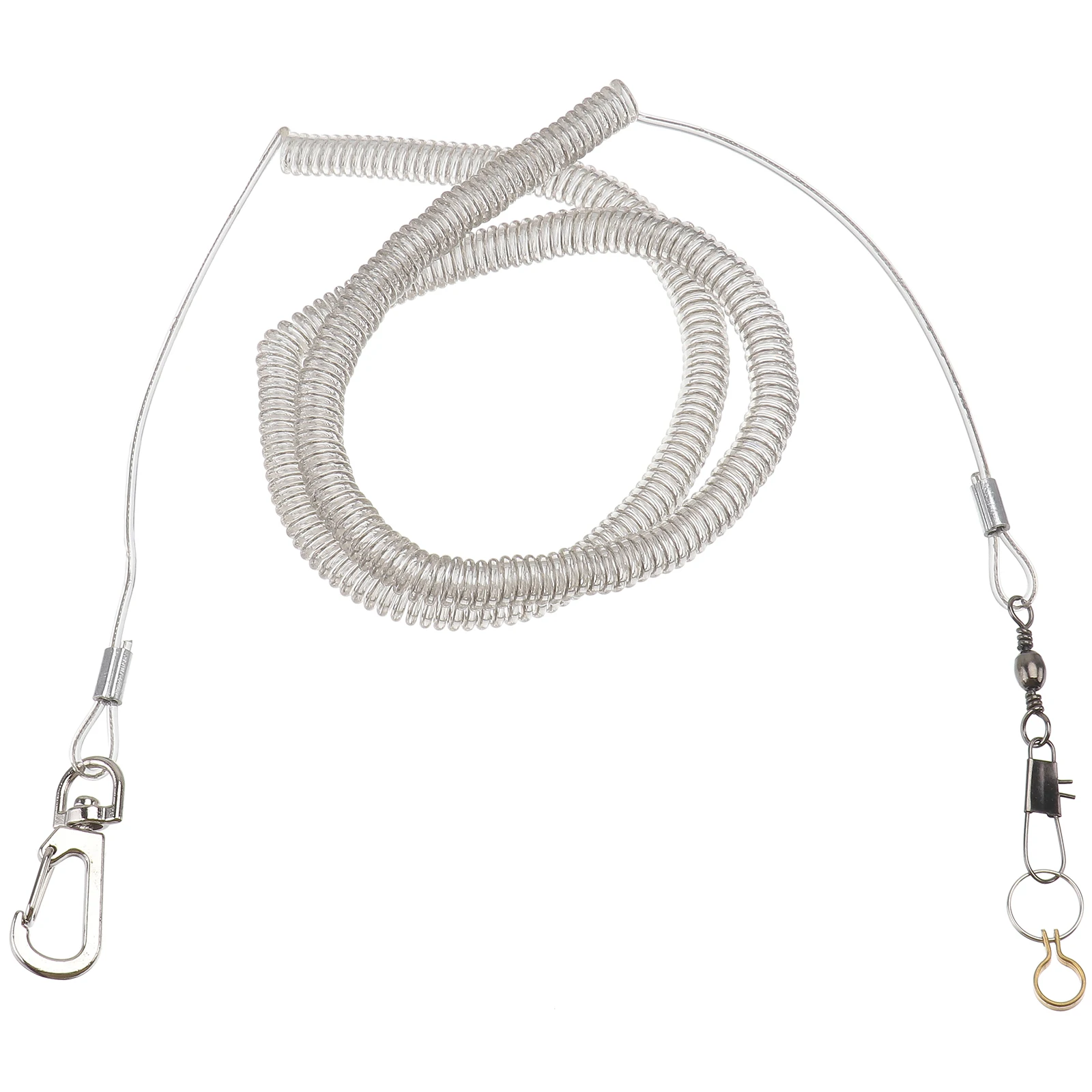 

1pc Parrot Flying Rope Durable Training Harness For Birds Pet Bird Leash Long Length Safe Outdoor Exercise Silver Color