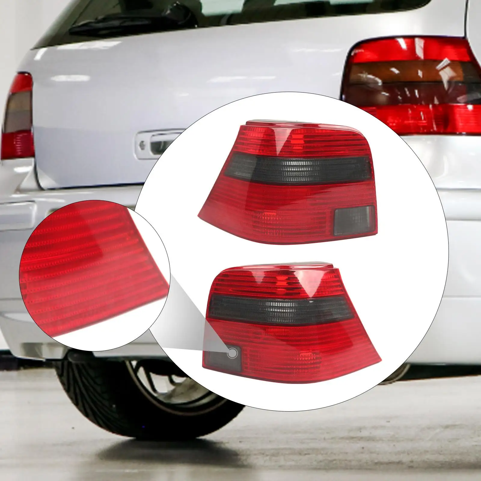 

Car Rear Lamp Simple Assembly Repair Parts Assembly for VW Golf MK4