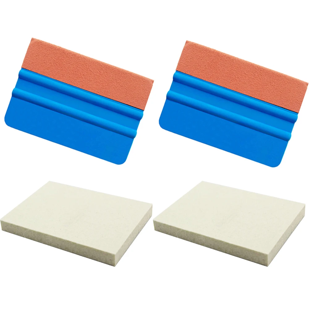 Car Wrap Sticker Trimming Suede Edge Coloring Felt Edge Wool Scraper Vinyl Tool Window Film Coloring Advertising Smoothing Tool