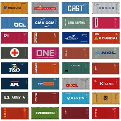 Evemodel New N Scale 1/160 20ft Container Shipping with Magnet 20' Cargo Box C15007