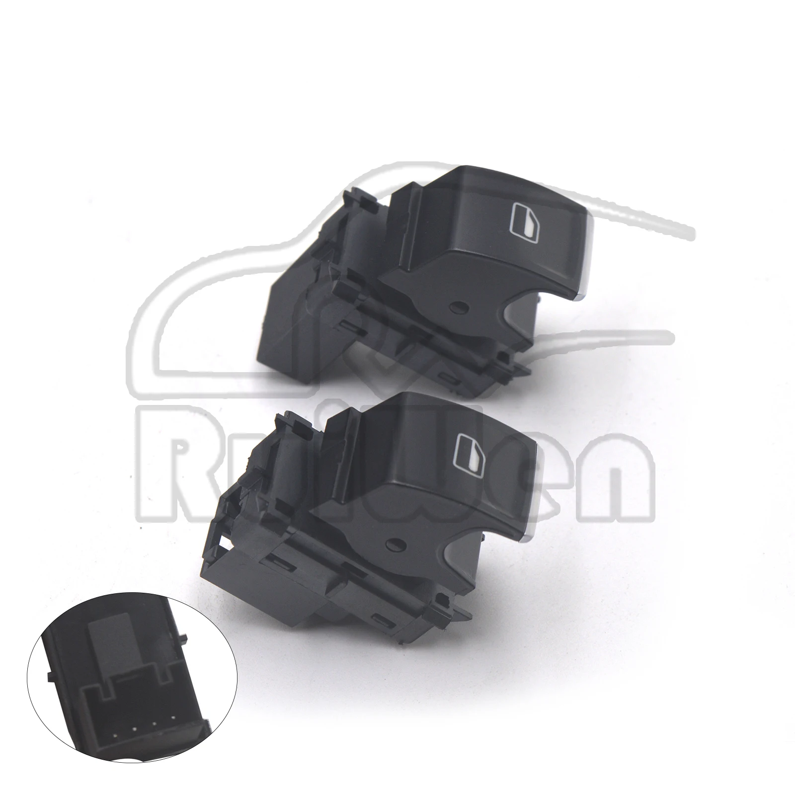 New Power Window Single Switch For Seat Ateca Tarraco Skoda Superb VW Crafter Taigo Touareg 5G0959855N 5G0959855F 5G0959855H