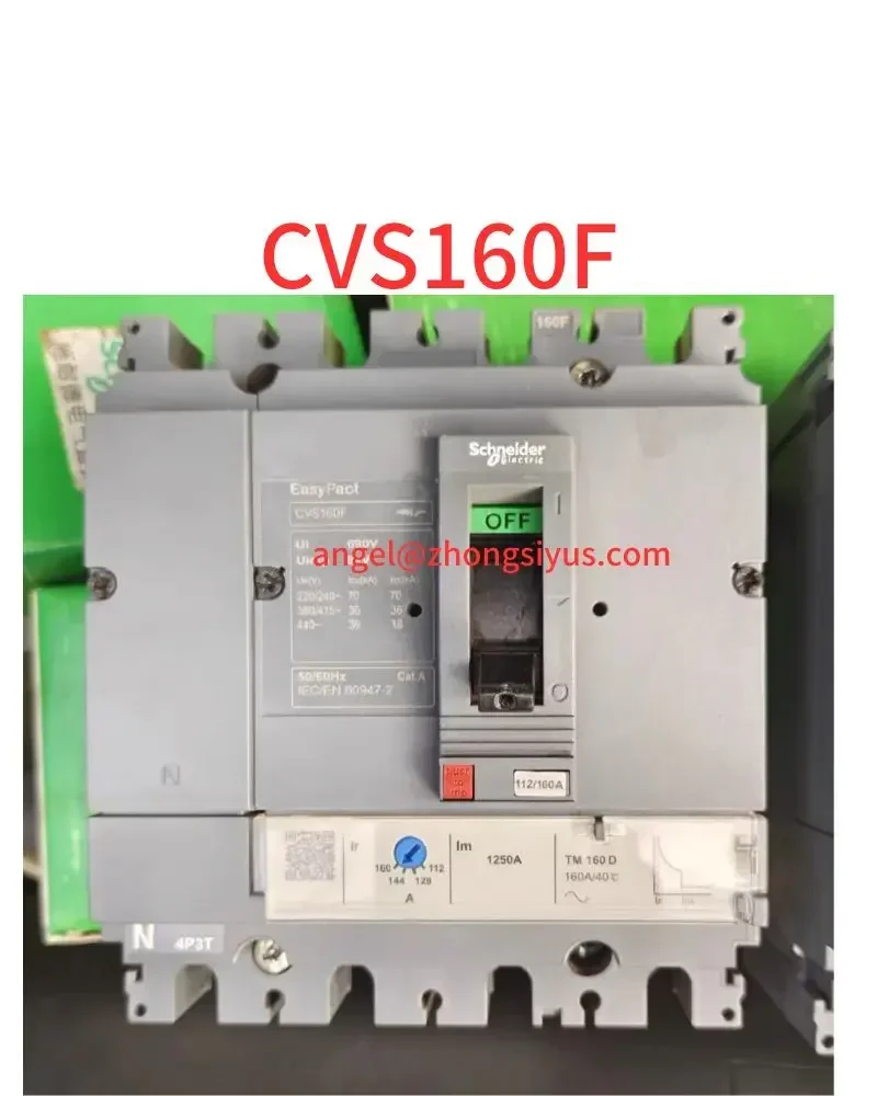 

Used CVS160F molded case circuit breaker