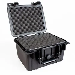 Waterproof Plastic Tool case Toolbox Suitcase Impact Resistant Sealed Equipment Box Camera Case File Bag With Pre-cut Foam