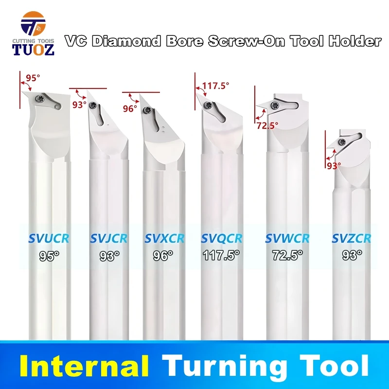 

Держатель инструмента для внутренней токарной обработки S10K S12M S16Q S20R SVJCR SVJCL SVXCR SVQCR SVUCR SVZCR SVWCR 11 Держатель для твердосплавных вставок VCMT1103