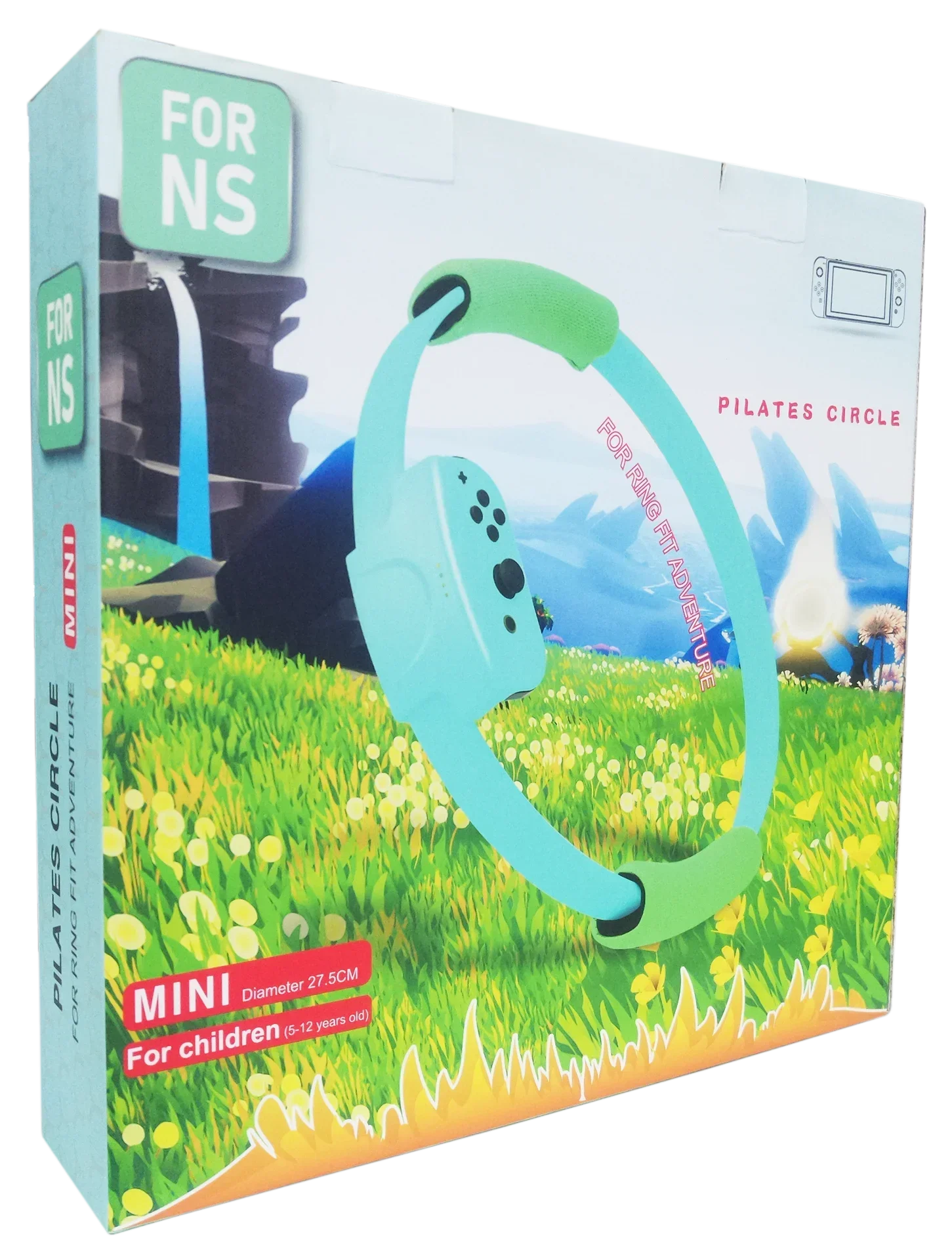 2024 New Adjustable Elastic Leg Strap Sport Band 45cm/60cm Ring  Grips Leg For Switch Joy Ring Fit Adventure Game