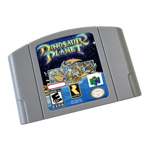 Cartucho de videojuego Dinosaur Planet de 64 bits para consola de juegos versión estadounidense