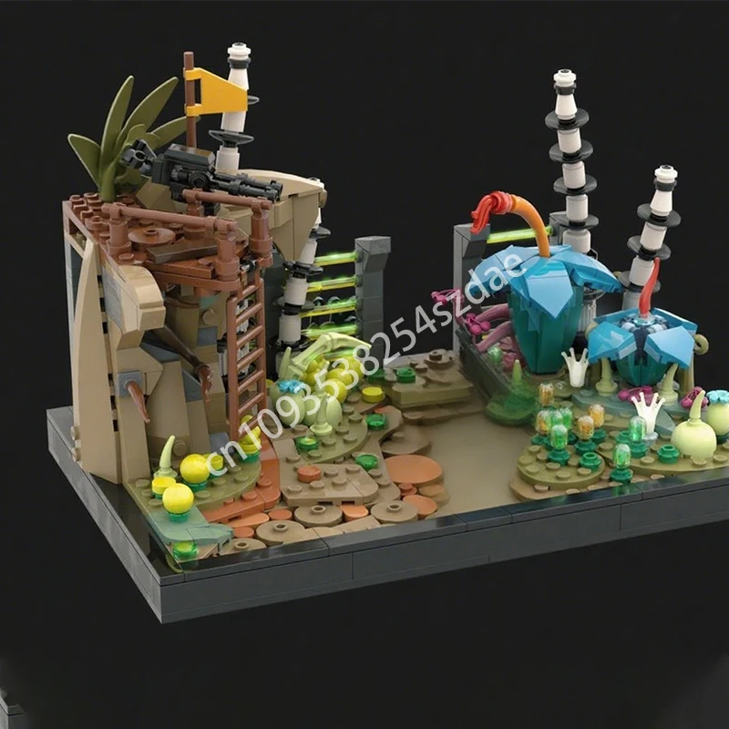 

665pcs MOC Felucia Diorama Order 66 Star Battle Building Blocks Logical thinking up Construction Kids Christmas toy Gift