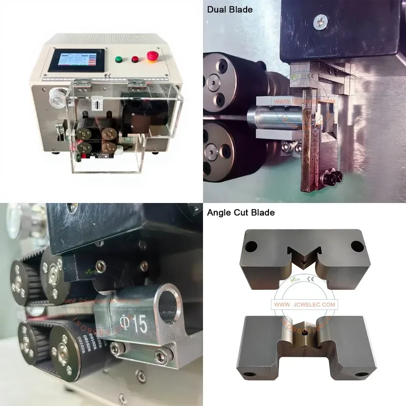 JCW-C04 BELT new PE pipe processing equipment, silicone pipe cutting machine