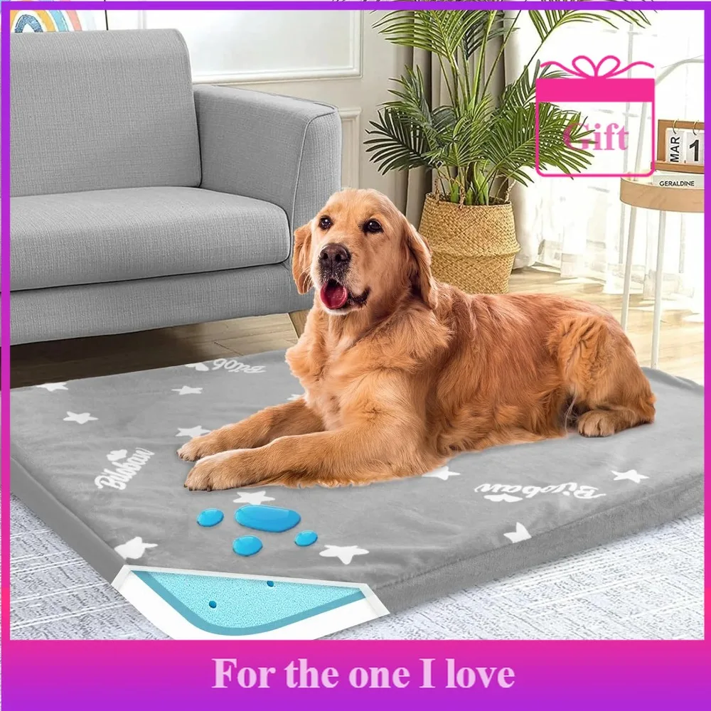 

Waterproof Dog Beds for Large Dogs, Memory Foam Orthopedic Dog Beds and Furniture, Non-slip and Washable Puppy Beds