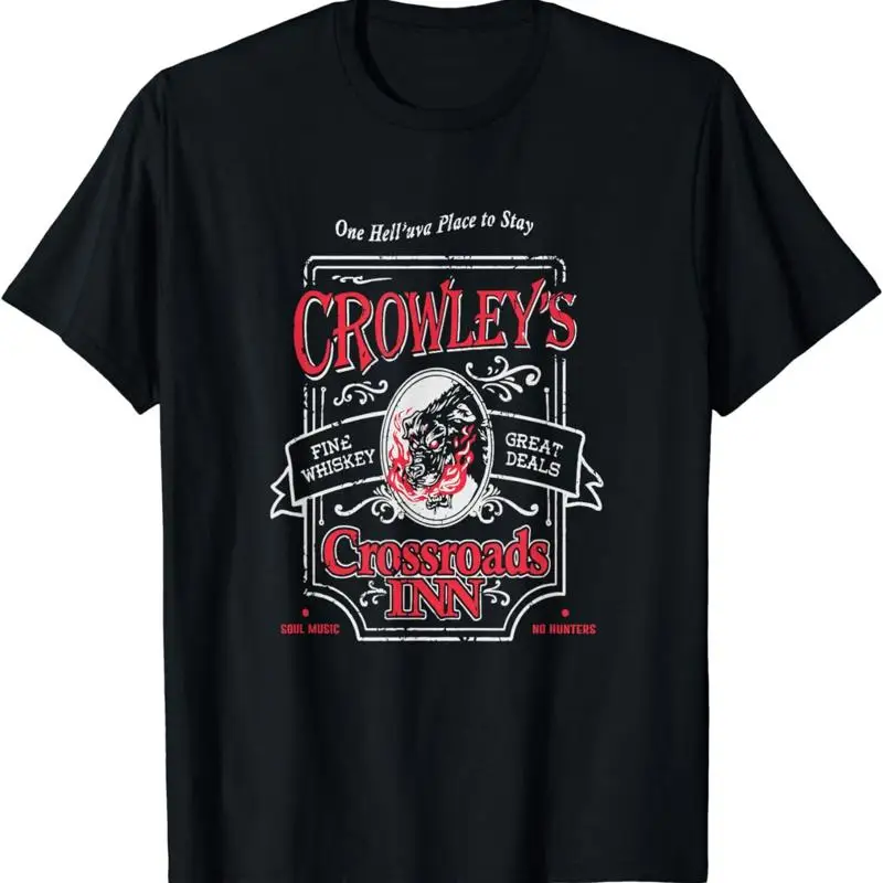 

Футболка «Сверхъестественное Кроули» Crossroads Inn