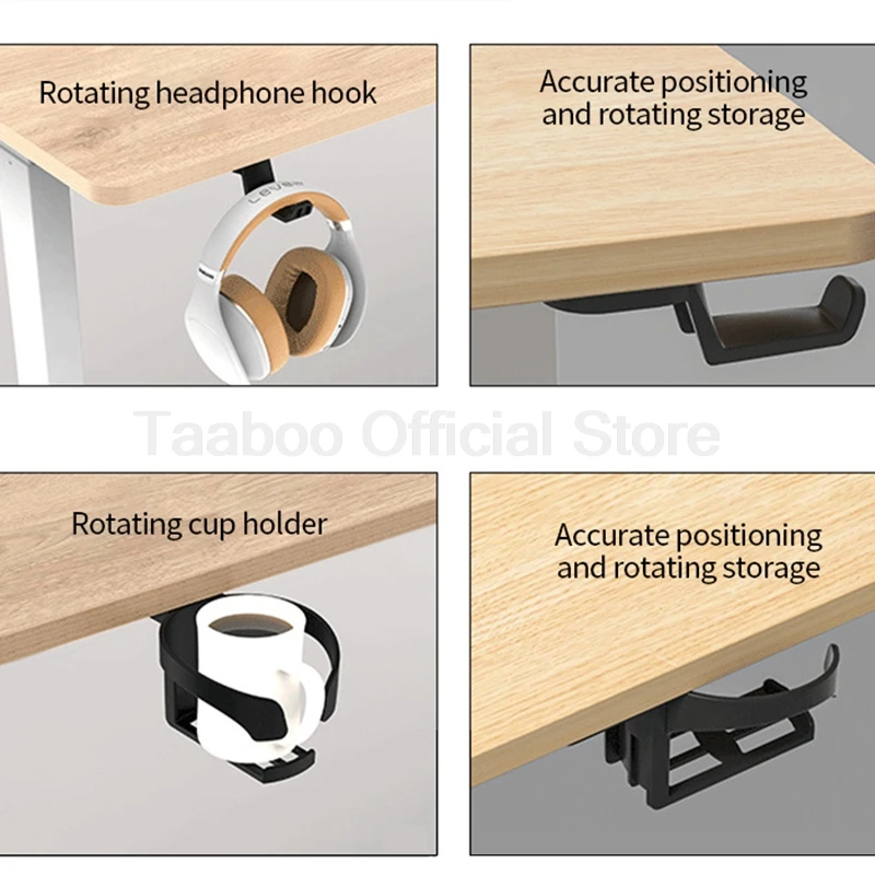 Adjustable Electric Standing Desk Frame Height Length Stand Up Shelf Lifting Computer Table Stand for Home Office(Only Frame)