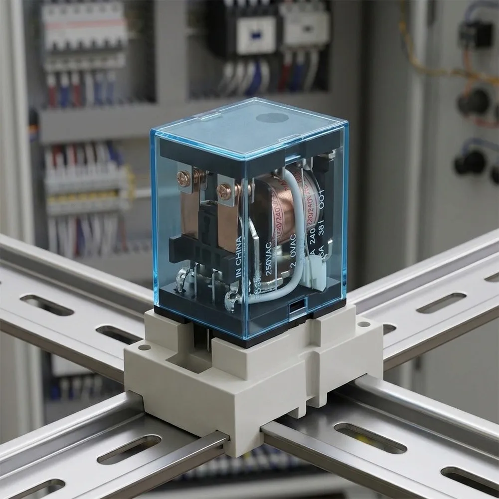 Tools Relay MY2N-J COIL DPDT Pole Throw 1.38*0.85*1.06 Inches 220/240VAC 35*21.5*27 Mm 5A AC 8 Pin Tools Relay