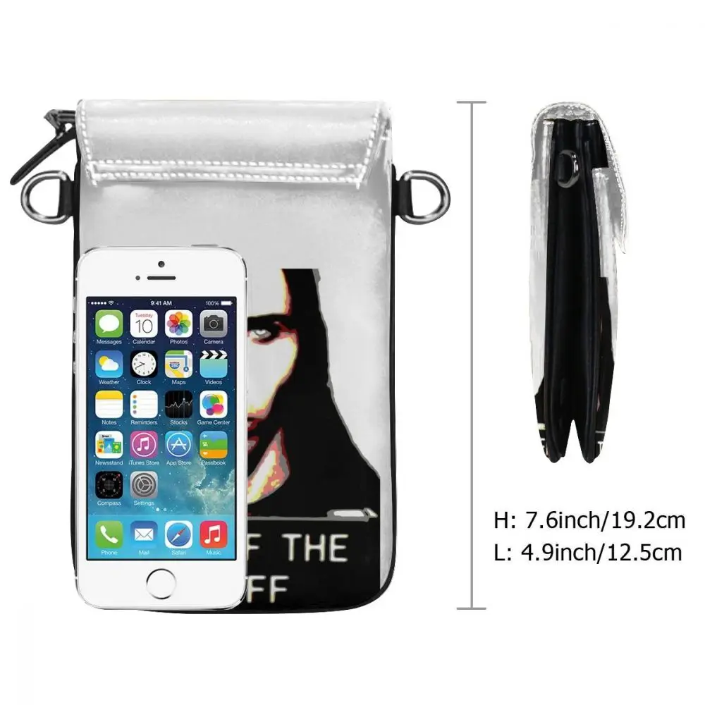 Marilyn Manson Shoulder Bag Marilyn Manson Mugshot Leather Bag Womens High quality Women Bags Street Multifunctional Purse