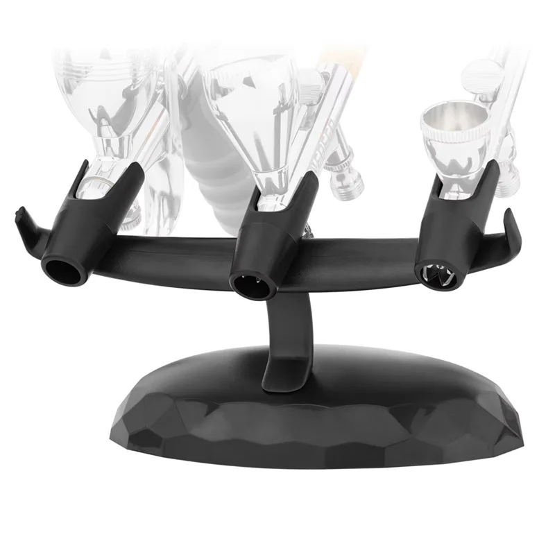 

A27F-сверхмощный держатель для аэрографа для 3, прочная, черная опорная подставка для инструментов и аксессуаров для аэрографов