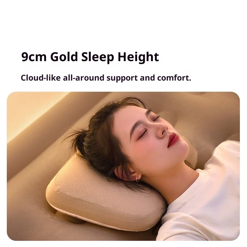 موبي حديقة Qinmian رغوة الذاكرة الخبز وسادة سيارة مخيمات السفر مكتب قيلولة المنزل استخدام 9 سنتيمتر ارتفاع النوم انتعاش بطيء رغوة الذاكرة