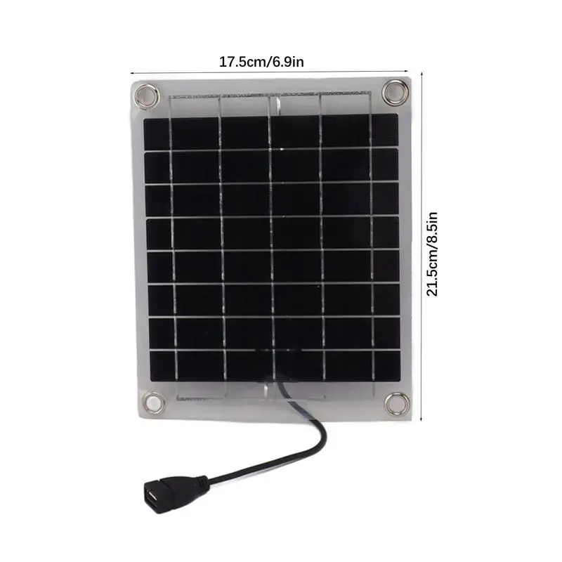 Umidificador de Painel Solar Dupla Face, 20W, Atomizador USB, Economizador de Energia, Bomba de Água Hidratante, Suprimentos de Jardinagem