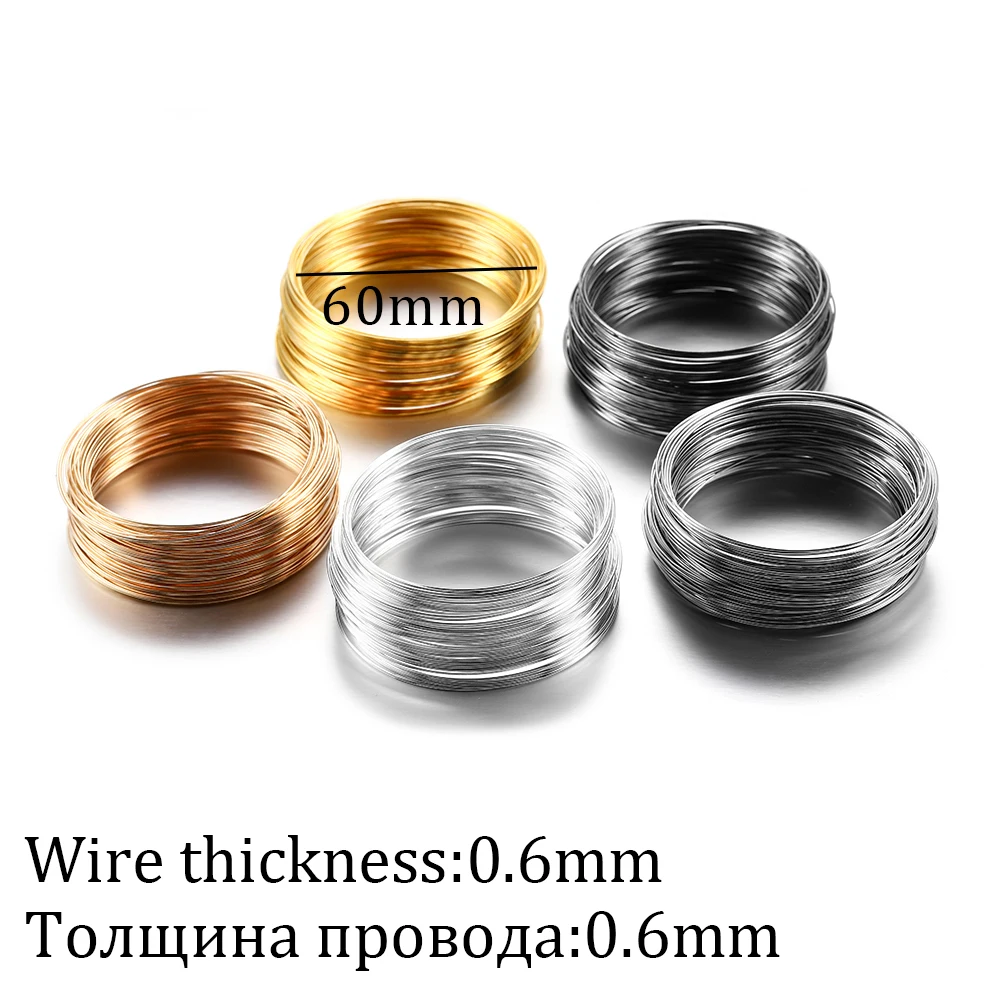 سلك فولاذية لصنع المجوهرات ، أساور وأقراط مطرزة بالخرز ، لوازم مجوهرات تصنعها بنفسك ، العثور على الإكسسوارات ، من من من بين الحلقات في المجموعة