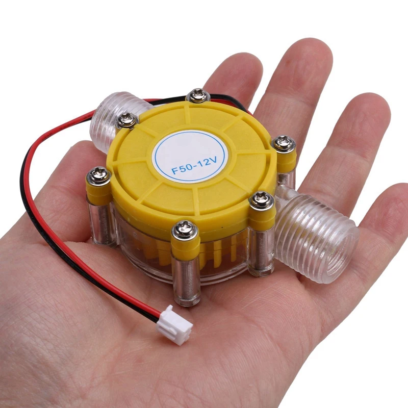 8X 10W Water Flow Pump Mini Hydro Generator Turbine Flow Hydraulic Conversion 12V