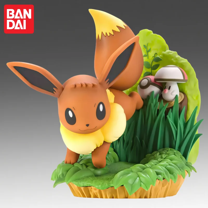 

In Stock Bandai Original Banpresto Pokemon Eevee Action Figure Model Doll Brand New Boxed Anime Characters Garage