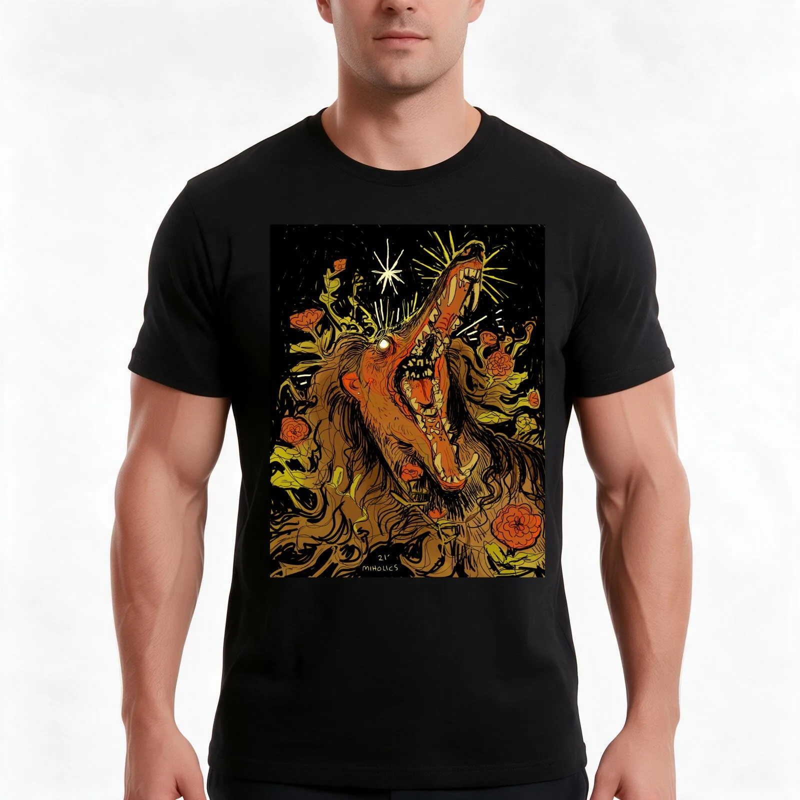 The Turning Among the Flowers T-Shirt Summer Casual Cotton Tee Oversized Streetwear Tops Vintage Graphic Print 100% Cotton