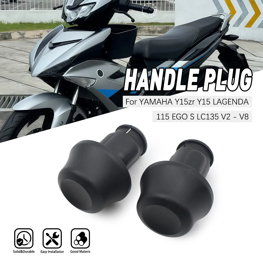 

FOR Y15ZR EGO-S FI SRL115 FI AVANTIZ SOLARIZ Motorcycle CNC Handle Bar Handleba Grips Cap End