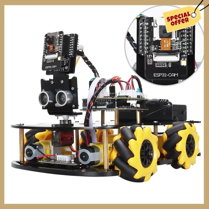 Роботизированный стартерный автомобильный комплект для обучения и развития интеллектуальной автоматизации, полный комплект, как показано на рисунке пластик для программирования Arduino