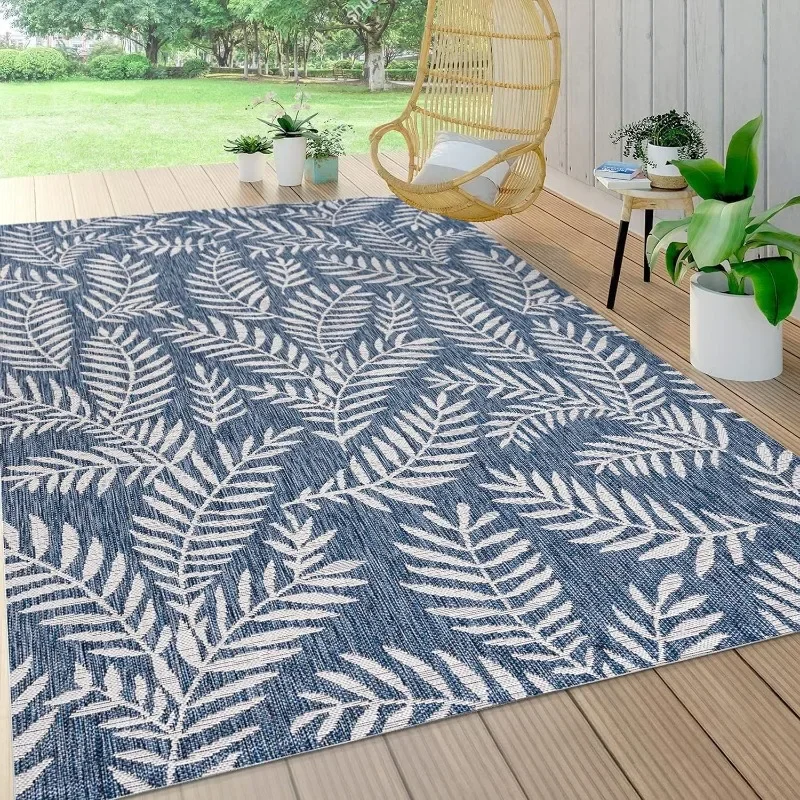 Carpet for Living Room Leaf Print Vintage Home Decor Bedroom Bedside Soft Rug Art Ethnic Coffee Table Floor Mat Ковер Tapis 러그