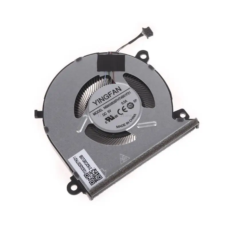  Notebook CPU Cooling Fan 5V 0.5A 4Pin 4Wire CPU Radiator for ThundeRobot TR 911